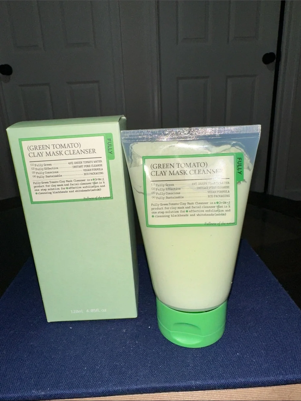 Green Tomato Clay Mask Cleanser - Green
